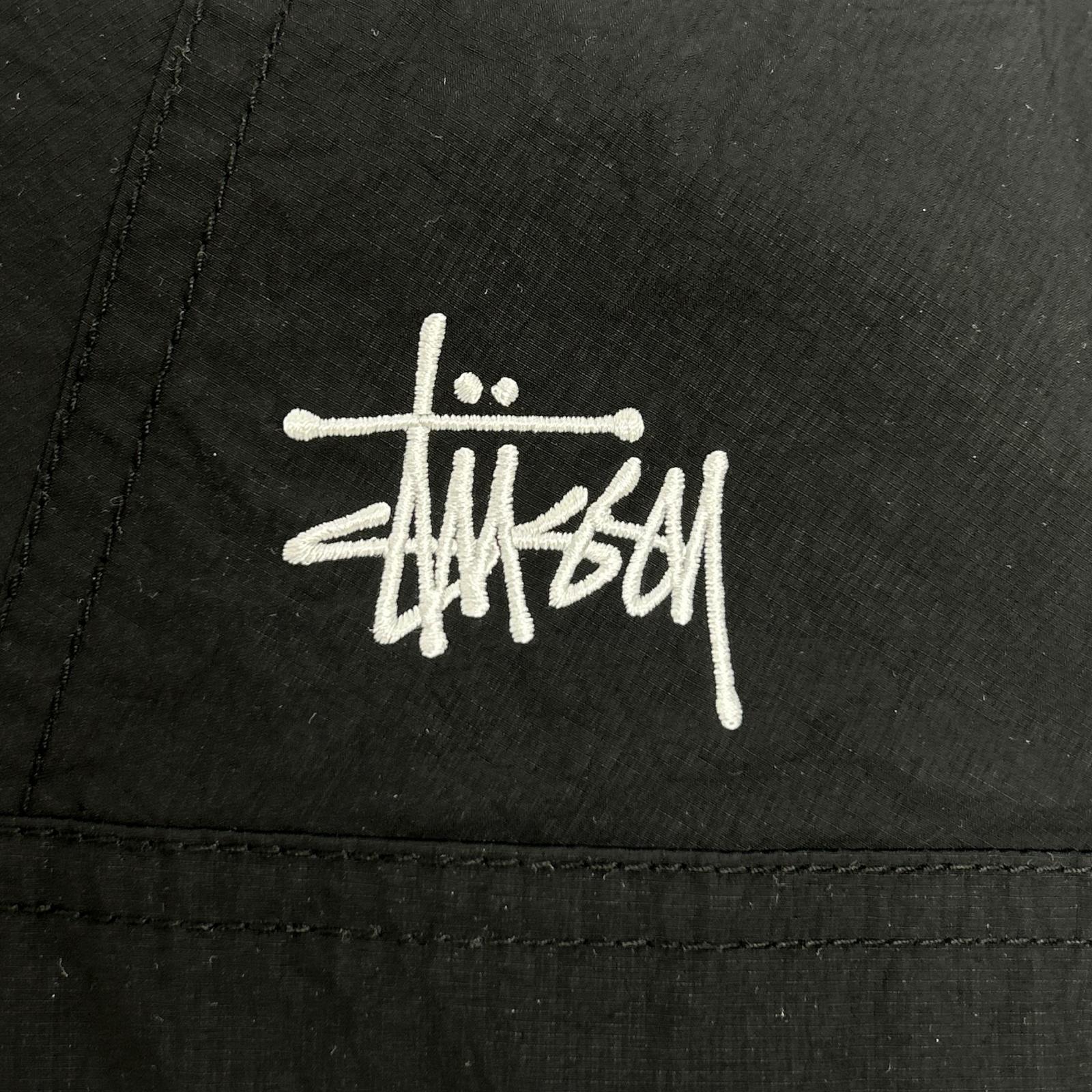 stussy ステューシー ブラック 115878 ナイロン WARM UP PULLOVER ジャケット ジャケット