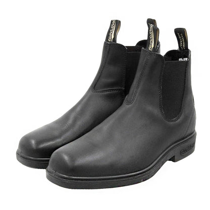 BLUNDSTONE ブランドストーン 美品 スクエアトゥサイドゴアブーツ シューズ メンズ 黒 ブラック 10 BS063 シューズ