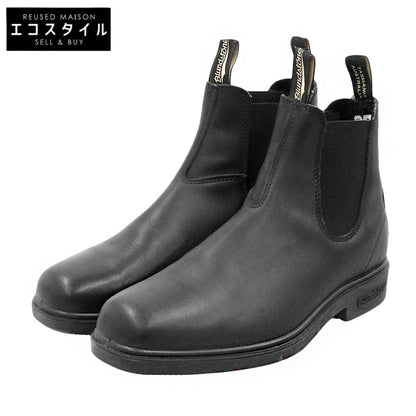 BLUNDSTONE Fine Condition Square-Toe Chelsea Boots Shoes Men's Black 10 BS063 Shoes