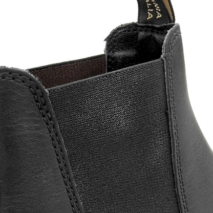 BLUNDSTONE ブランドストーン 美品 スクエアトゥサイドゴアブーツ シューズ メンズ 黒 ブラック 10 BS063 シューズ