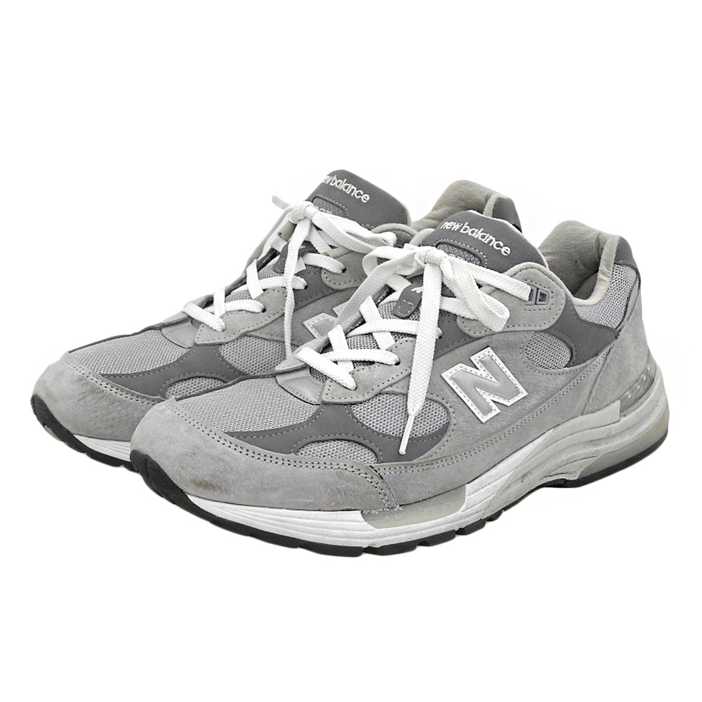 NEW BALANCE ニューバランス M992GR スニーカー シューズ メンズ グレー 31cm 21FW-I シューズ