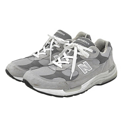 NEW BALANCE ニューバランス M992GR スニーカー シューズ メンズ グレー 31cm 21FW-I シューズ
