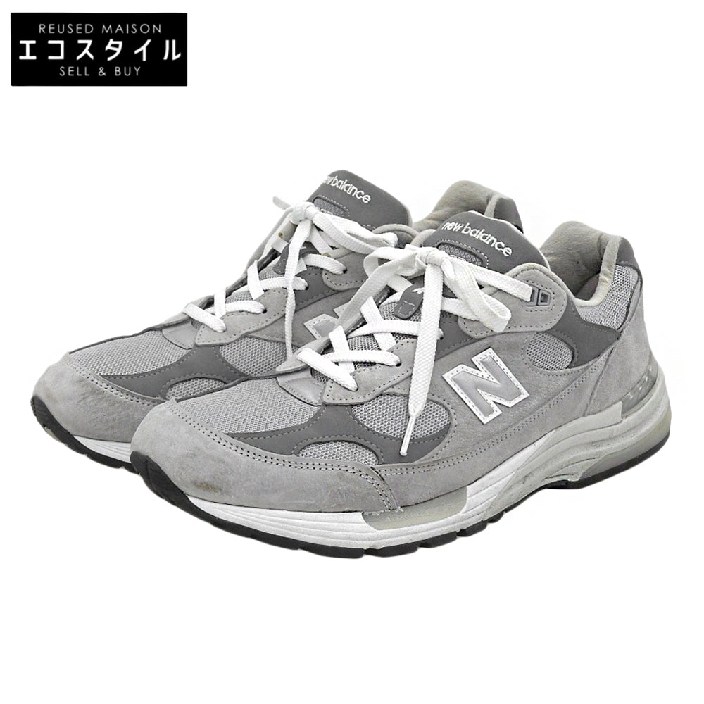 NEW BALANCE ニューバランス M992GR スニーカー シューズ メンズ グレー 31cm 21FW-I シューズ