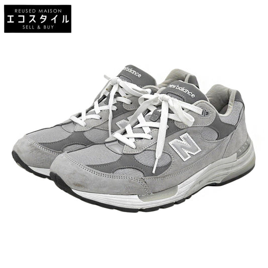 NEW BALANCE ニューバランス M992GR スニーカー シューズ メンズ グレー 31cm 21FW-I シューズ