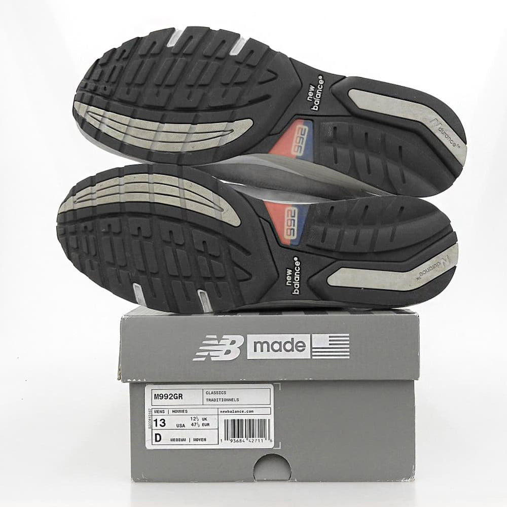 NEW BALANCE M992GR Sneakers Shoes Men's Gray 31cm 21FW-I Shoes