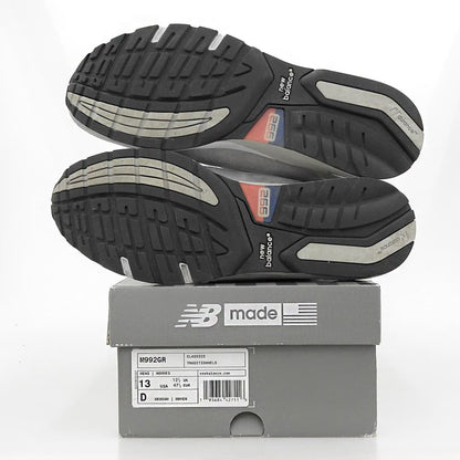 NEW BALANCE M992GR Sneakers Shoes Men's Gray 31cm 21FW-I Shoes