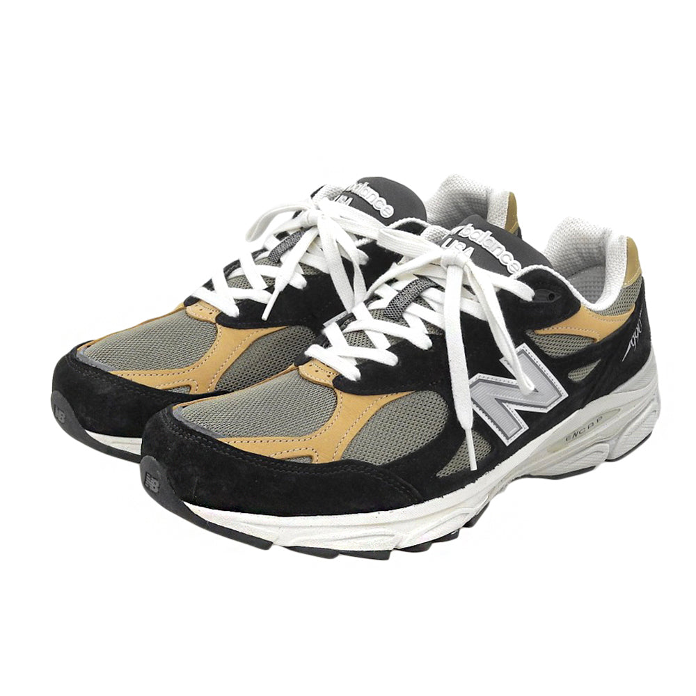 NEW BALANCE ニューバランス M990BB3 スニーカー シューズ メンズ ブラック×ブラウン 31cm 21FW-I シューズ