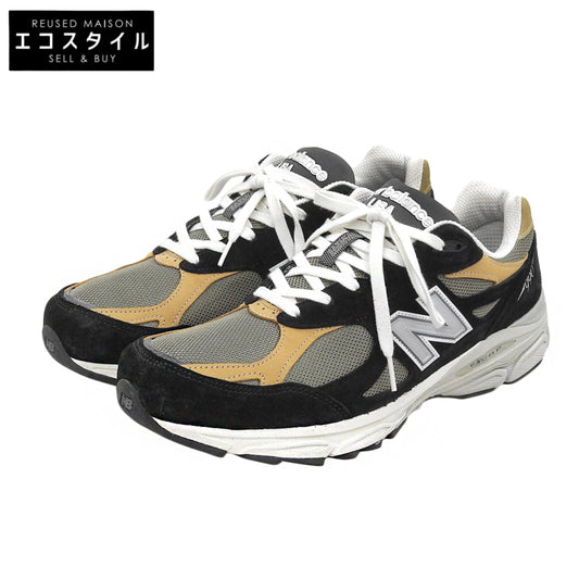 NEW BALANCE ニューバランス M990BB3 スニーカー シューズ メンズ ブラック×ブラウン 31cm 21FW-I シューズ