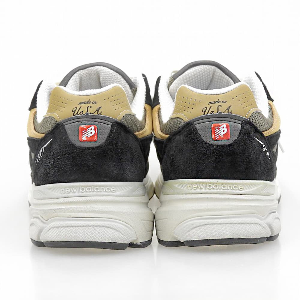 NEW BALANCE ニューバランス M990BB3 スニーカー シューズ メンズ ブラック×ブラウン 31cm 21FW-I シューズ