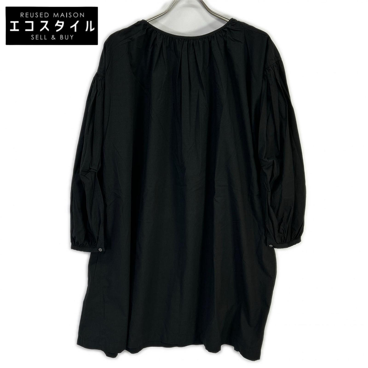 ARTS&SCIENCE アーツ&サイエンス ブラック 033-L679-080 コットン ワンピース ワンピース