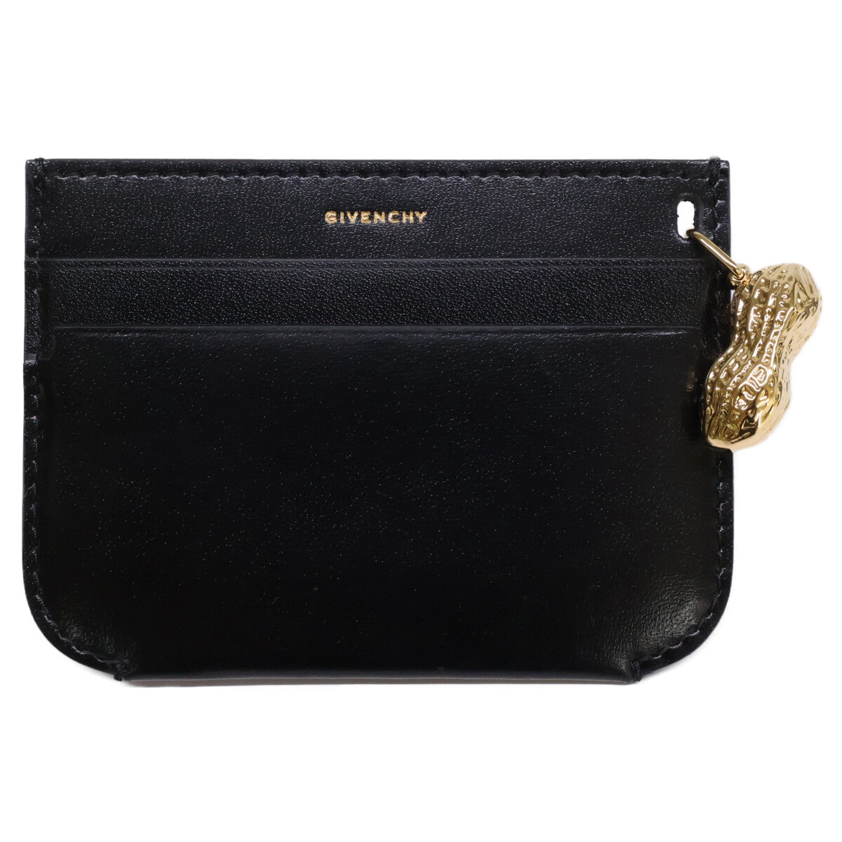 GIVENCHY ジバンシー 【美品】BB60QBB13A-001 ラッキーチャーム カードホルダー ボックスレザー カードケース