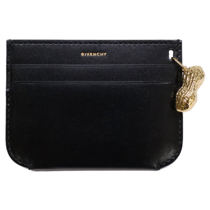 GIVENCHY ジバンシー 【美品】BB60QBB13A-001 ラッキーチャーム カードホルダー ボックスレザー カードケース