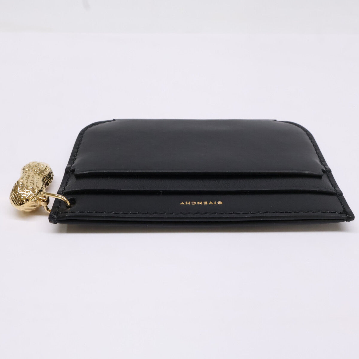 GIVENCHY ジバンシー 【美品】BB60QBB13A-001 ラッキーチャーム カードホルダー ボックスレザー カードケース