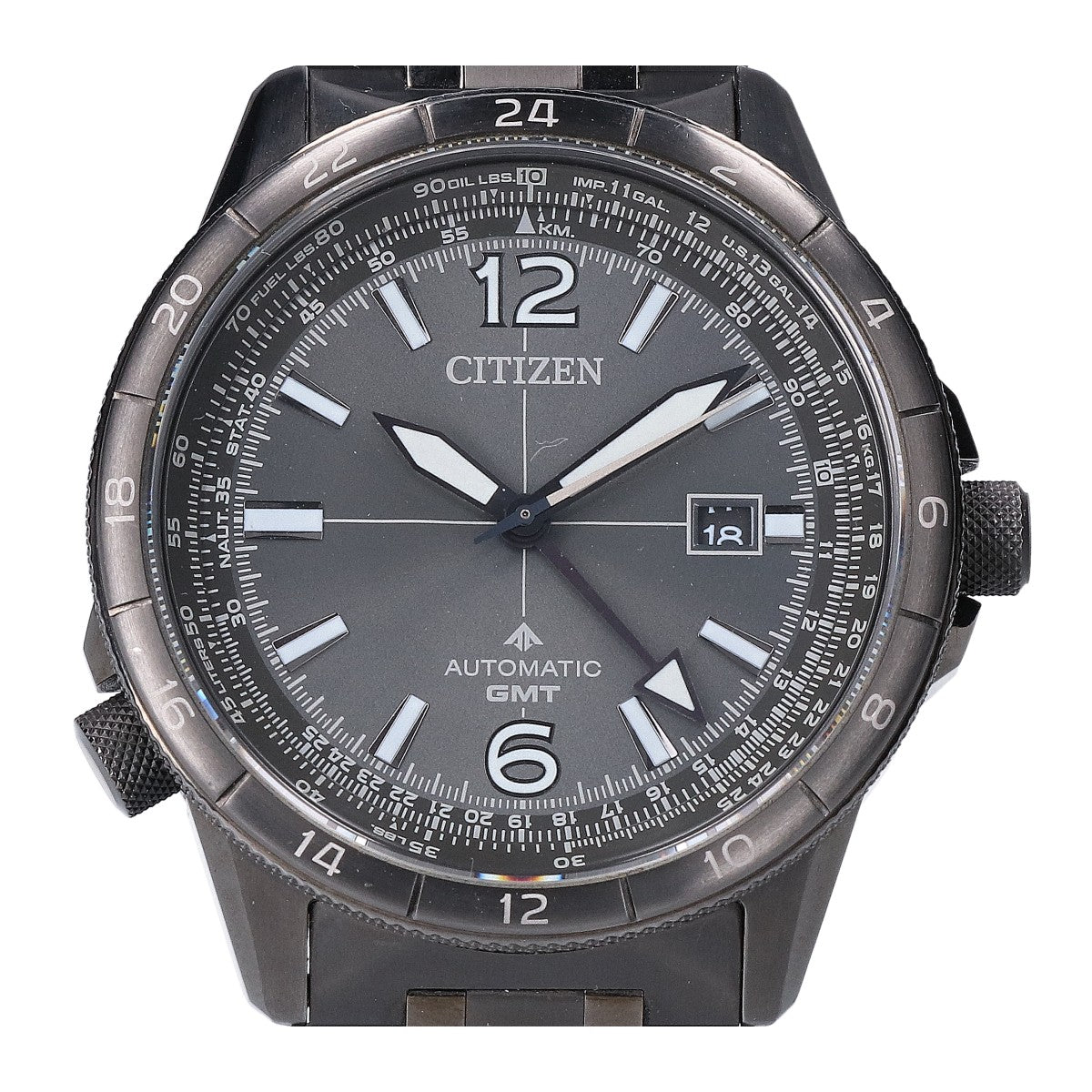 CITIZEN シチズン NB6045-51H PROMASTER SKYシリーズ メカニカルGMT 腕時計