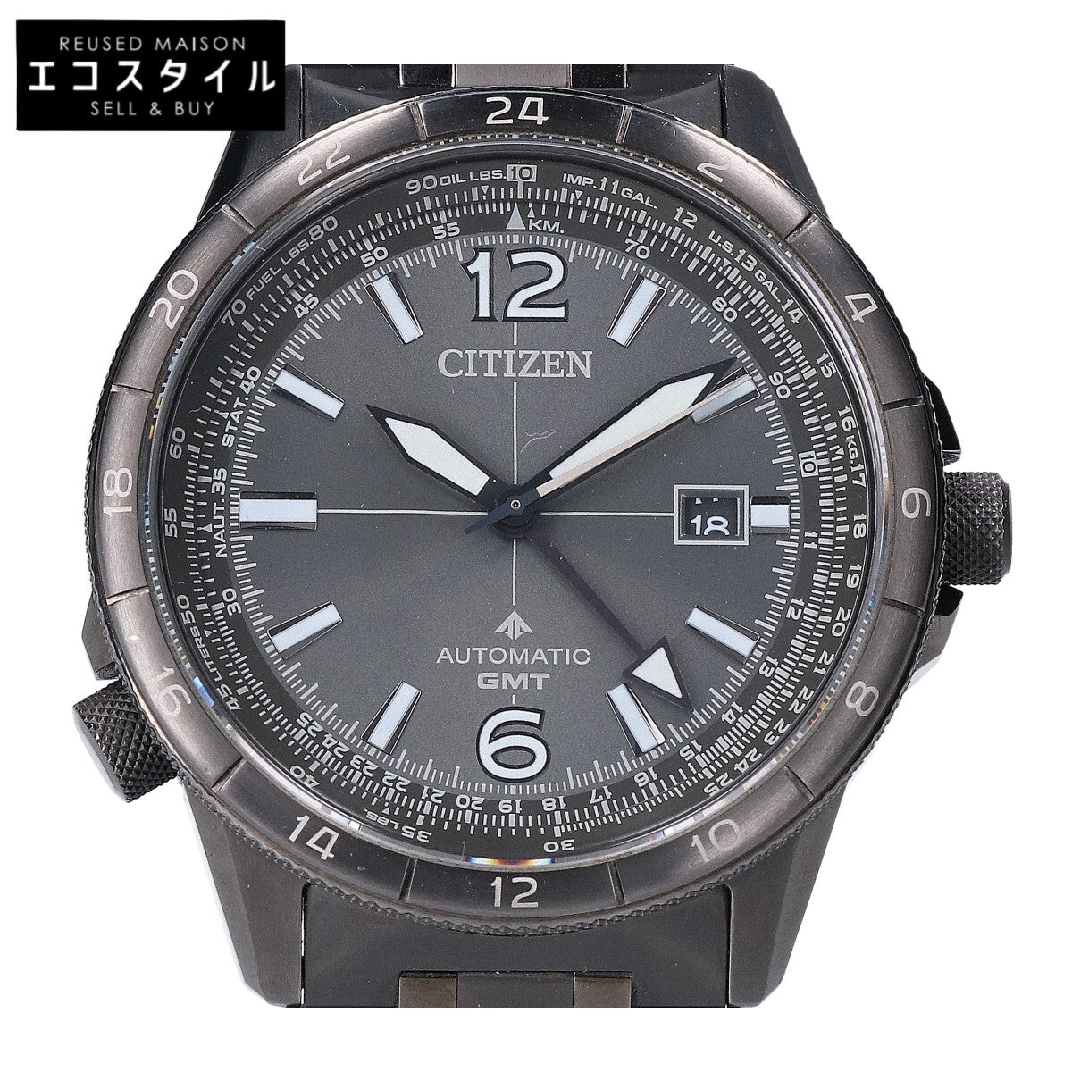 CITIZEN シチズン NB6045-51H PROMASTER SKYシリーズ メカニカルGMT 腕時計