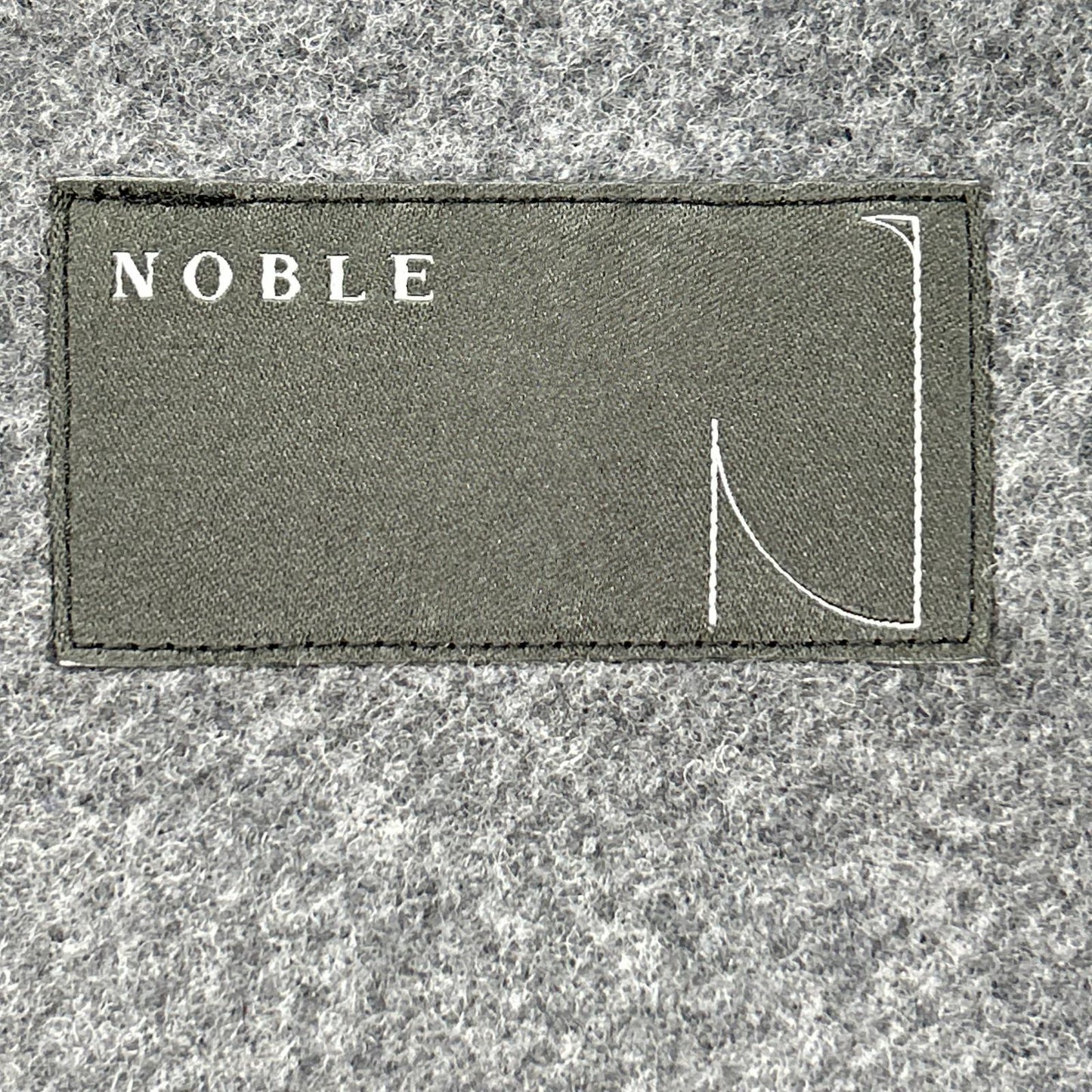 NOBLE ノーブル グレー 24-020-240-9000 ウール コート コート