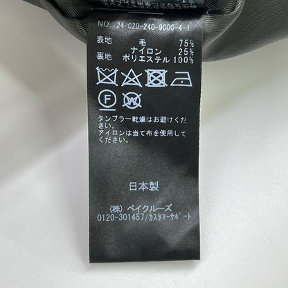 NOBLE ノーブル グレー 24-020-240-9000 ウール コート コート