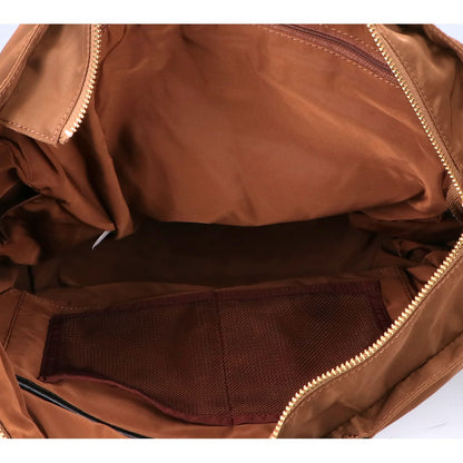 nolnol ノルノル 【美品】ナイロン フリル トートバッグ