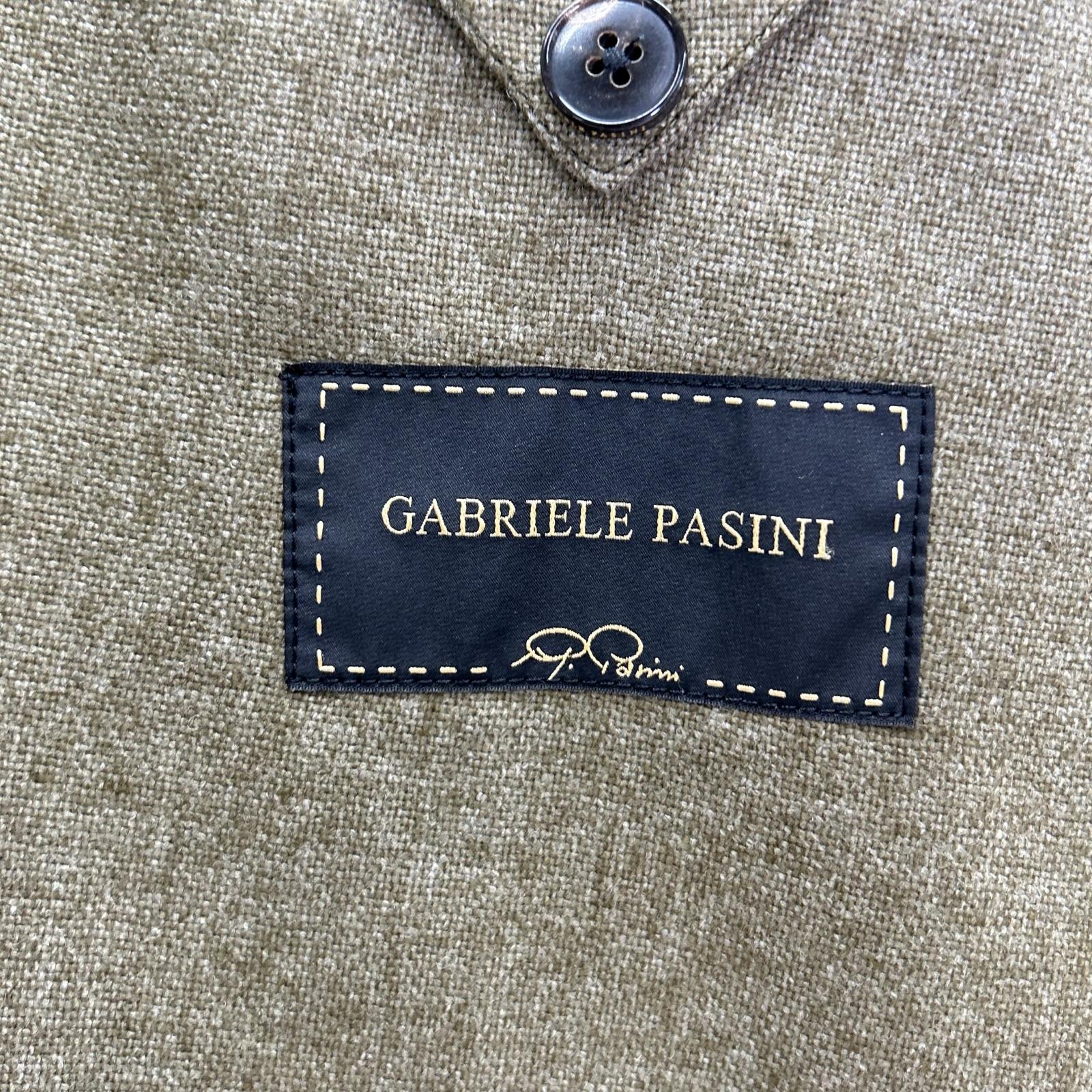 Gabriele Pasini ガブリエレパジーニ グレー グラデーション G16078-50 ピークドラペル ジャケット ジャケット