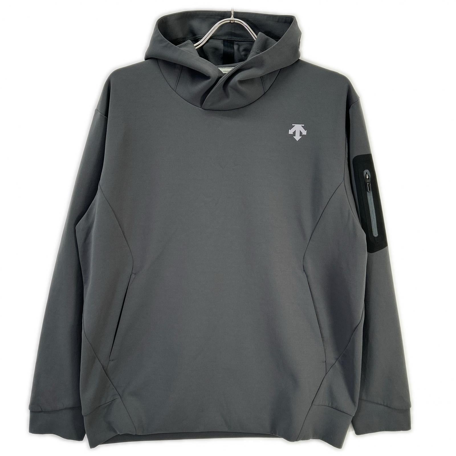 DESCENTE デサント グレー DT6SSW22M テックスウェットフーディ トップス