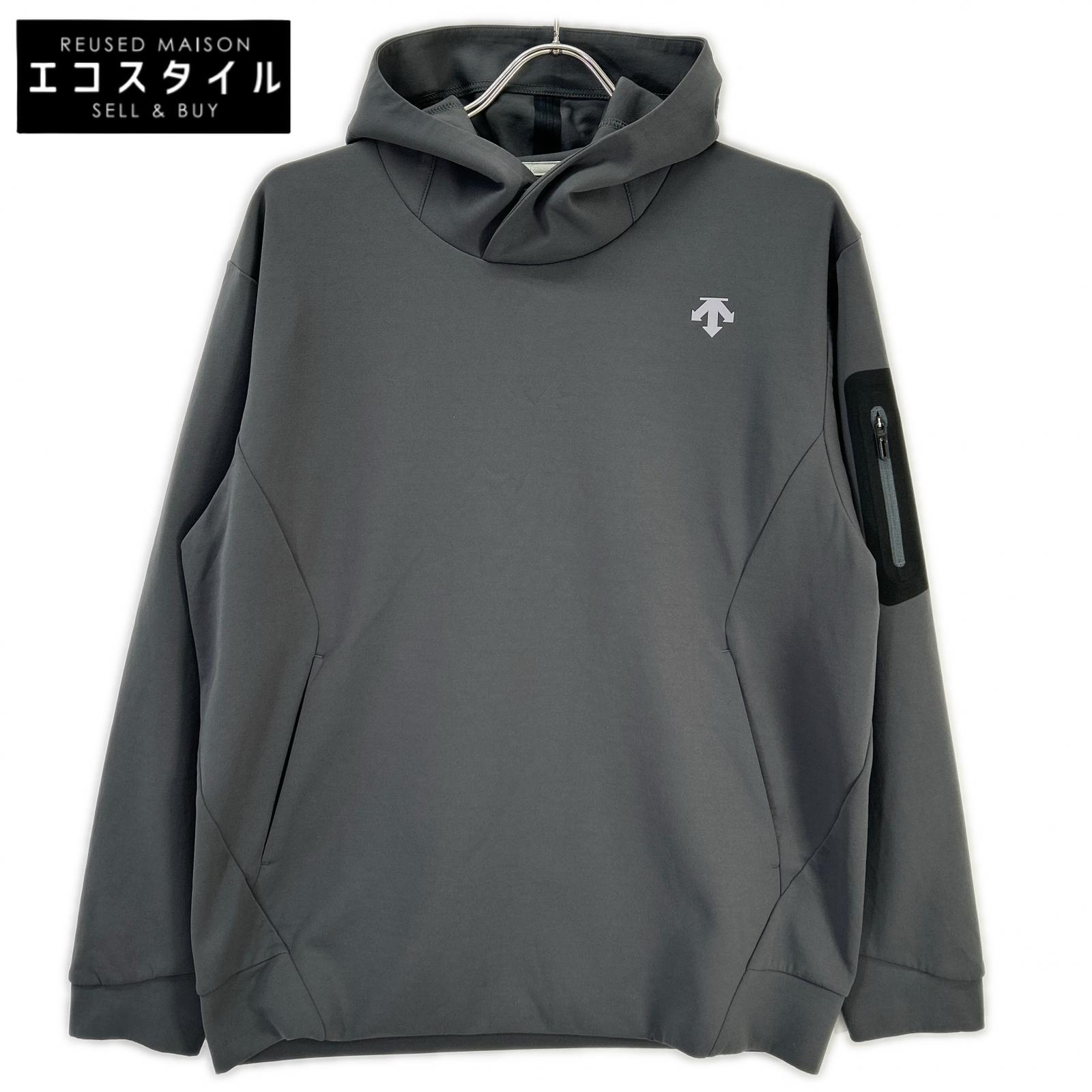 DESCENTE デサント グレー DT6SSW22M テックスウェットフーディ トップス
