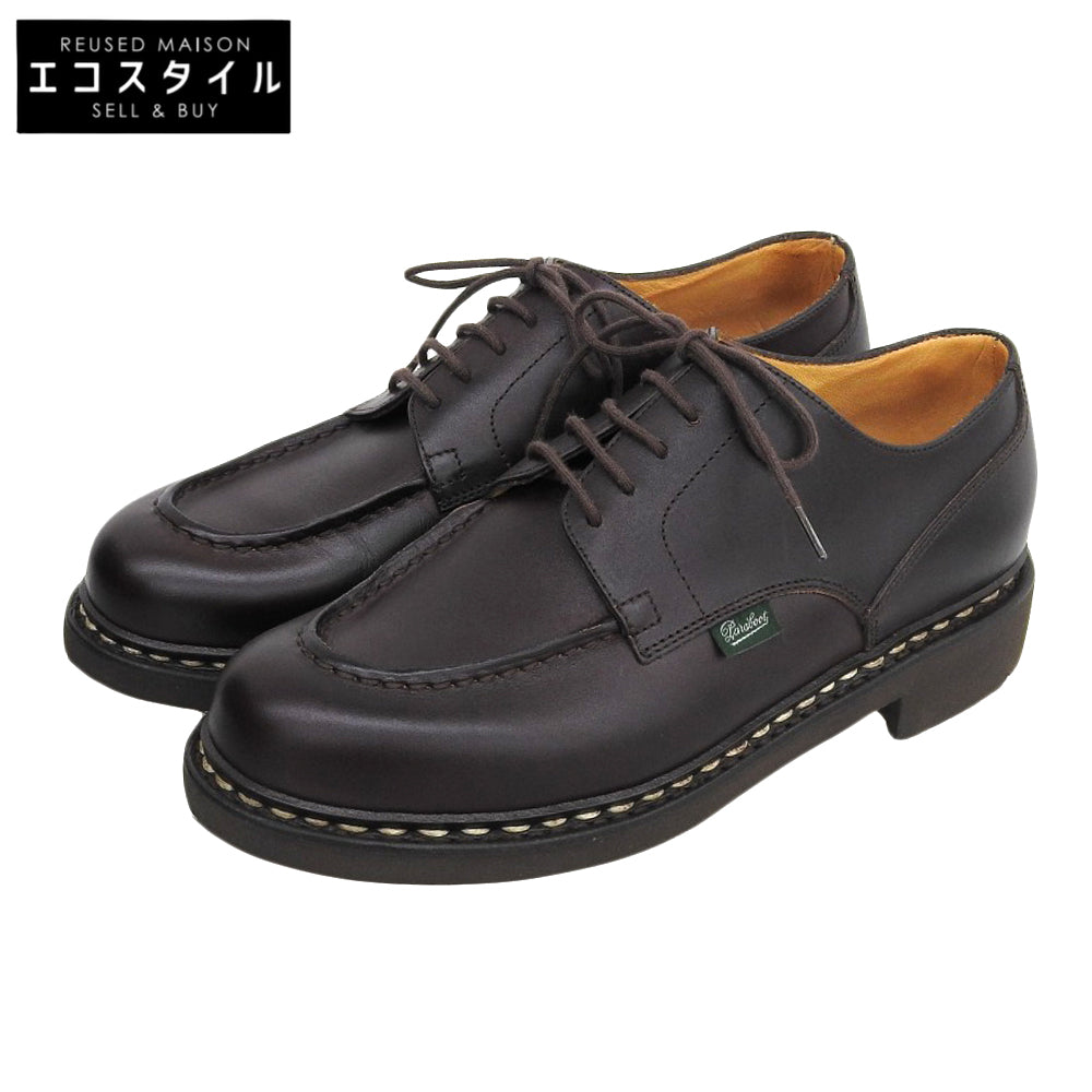 Paraboot パラブーツ 美品 シャンボード リスレザー ダービーシューズ メンズ マロン 6 1/2 710707 シューズ