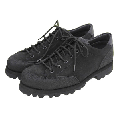 Paraboot パラブーツ 新品同様 MONTANA/JANNU＋INT 8 ローカットブーツ スエード シューズ メンズ ブラック 7 1/2 200447 シューズ