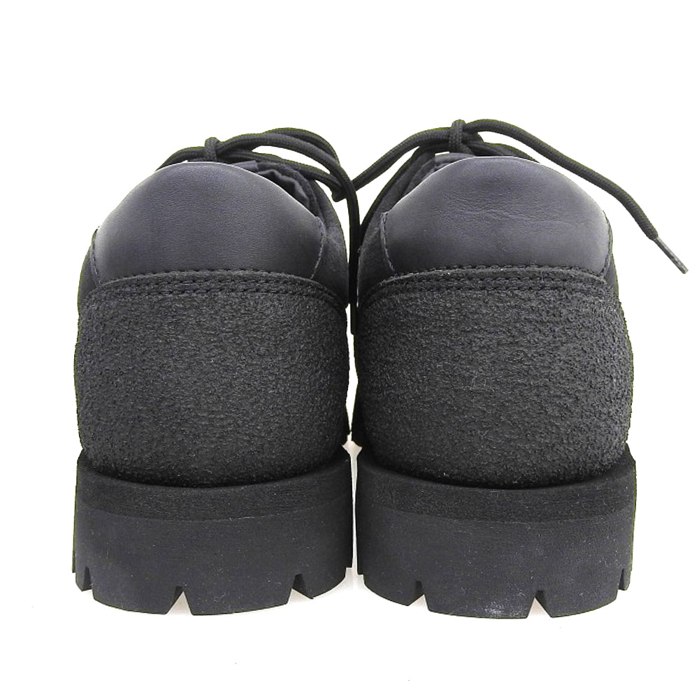 Paraboot パラブーツ 新品同様 MONTANA/JANNU＋INT 8 ローカットブーツ スエード シューズ メンズ ブラック 7 1/2 200447 シューズ