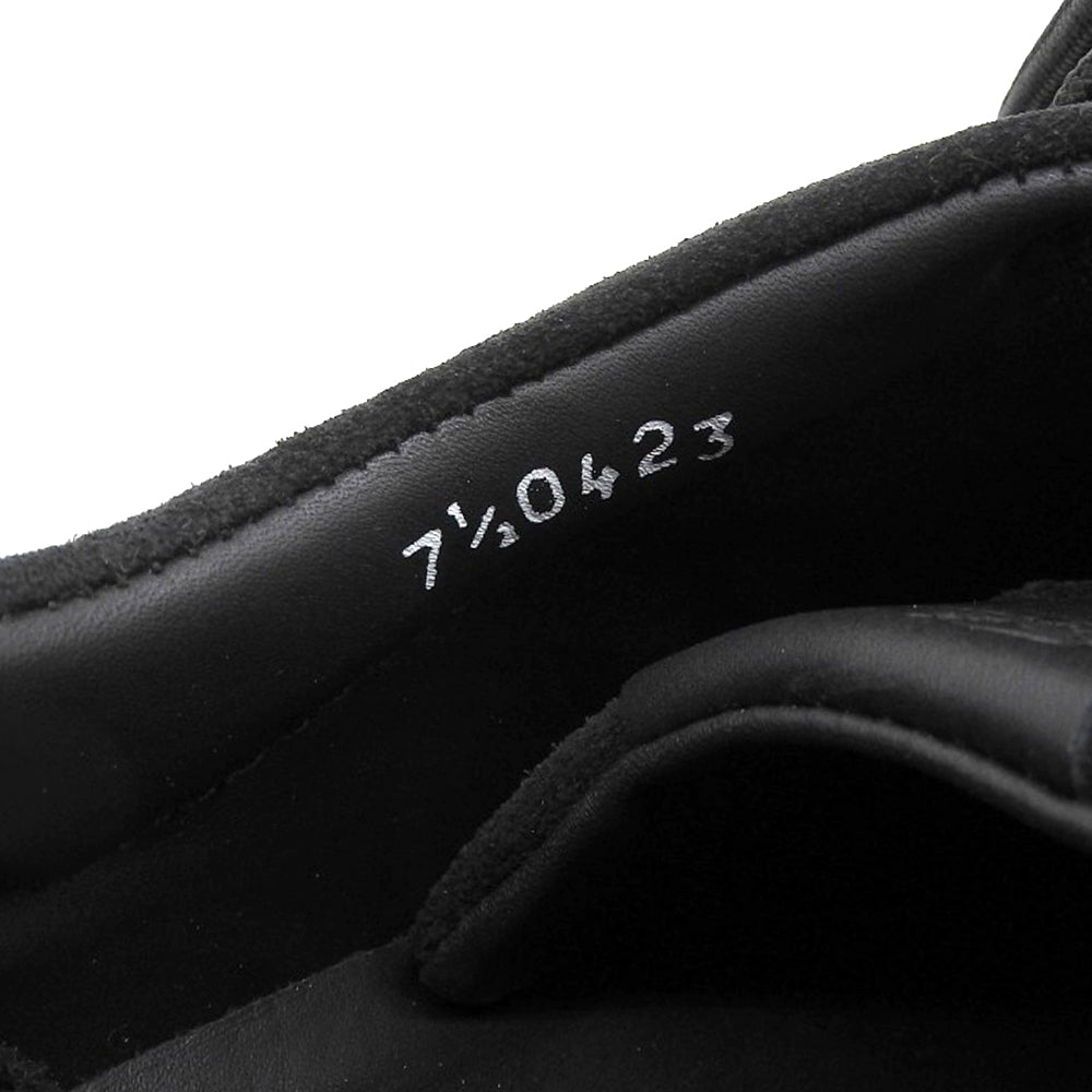 Paraboot パラブーツ 新品同様 MONTANA/JANNU＋INT 8 ローカットブーツ スエード シューズ メンズ ブラック 7 1/2 200447 シューズ