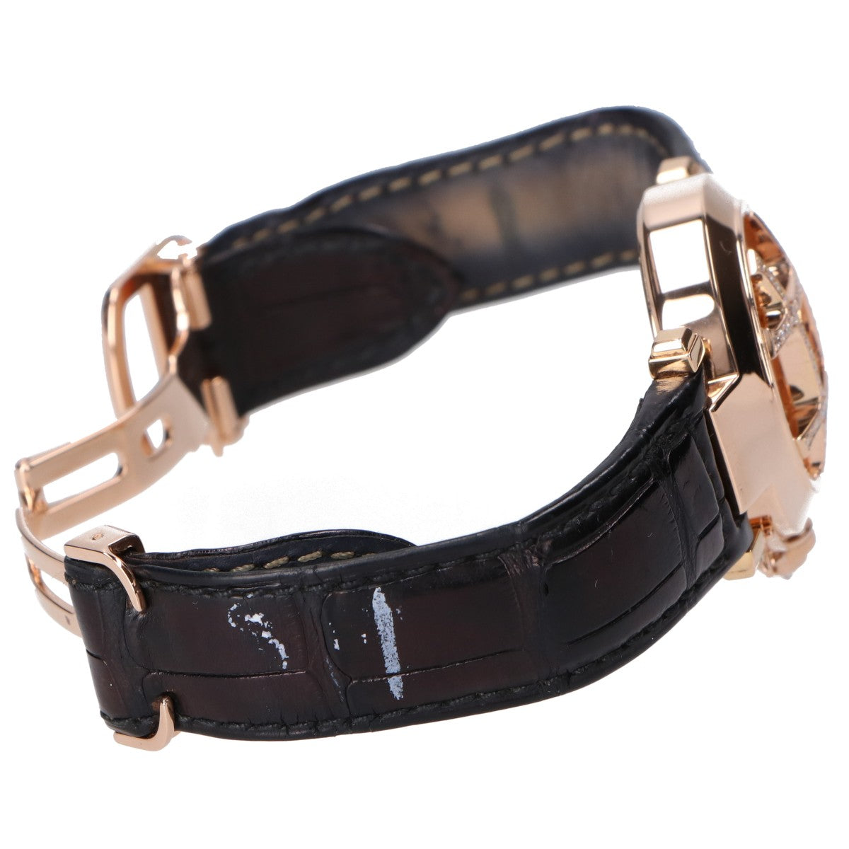 Cartier カルティエ 仕上げ済み 750YG パシャ32 グリッドDコンベックス WJ11951G K18×ダイヤモンド クオーツ時計 腕時計