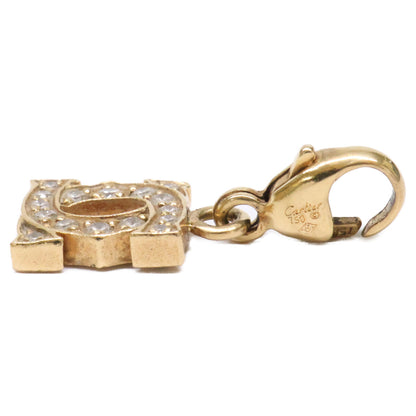 Cartier カルティエ 750YG ダイヤモンド 2C カルティエ ベビー チャーム