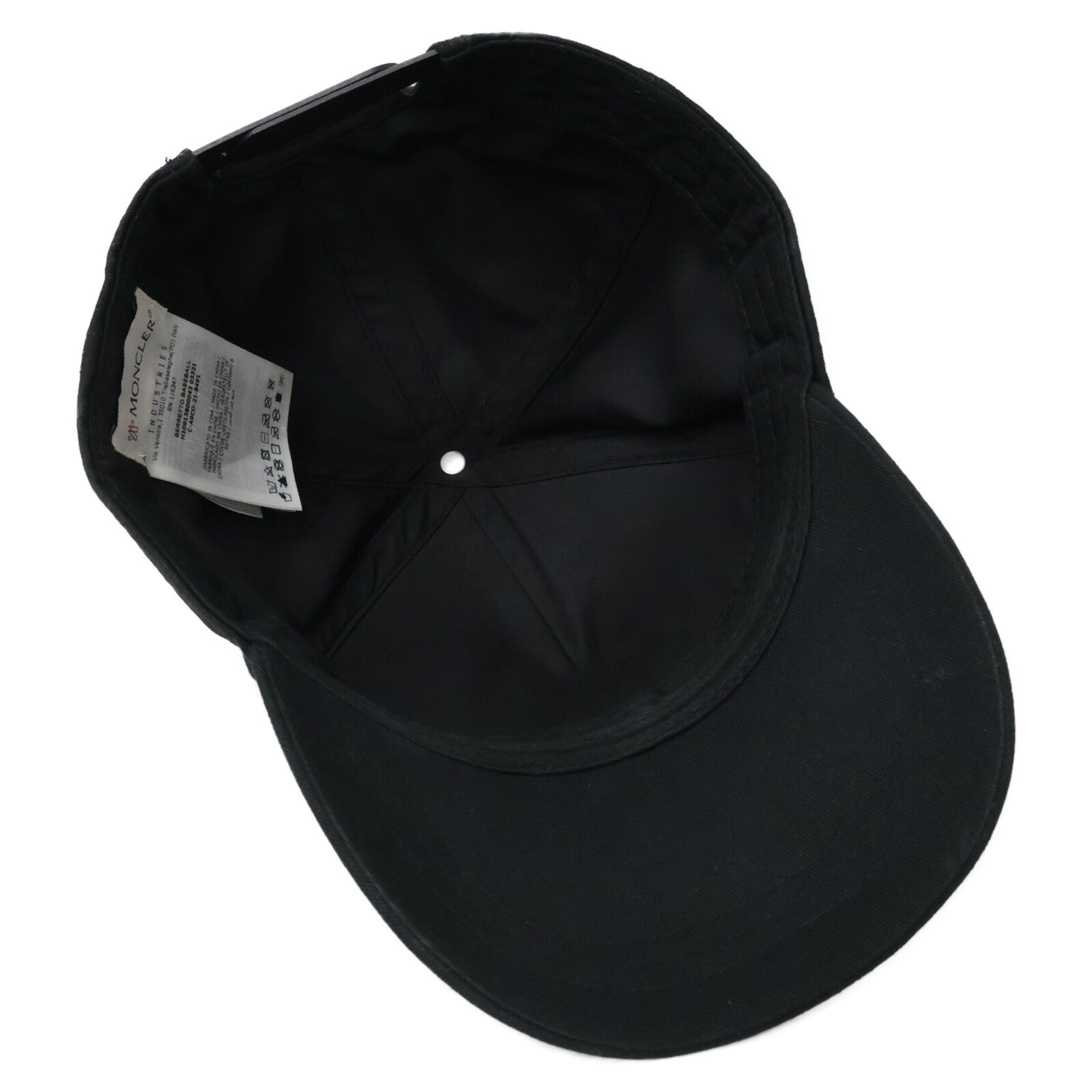 MONCLER モンクレール 【美品】H10913800043 Mロゴ ベースボールキャップ 帽子
