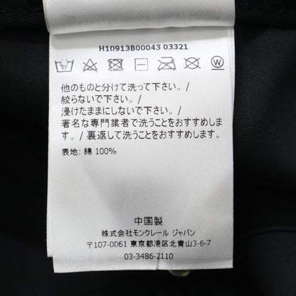 MONCLER モンクレール 【美品】H10913800043 Mロゴ ベースボールキャップ 帽子