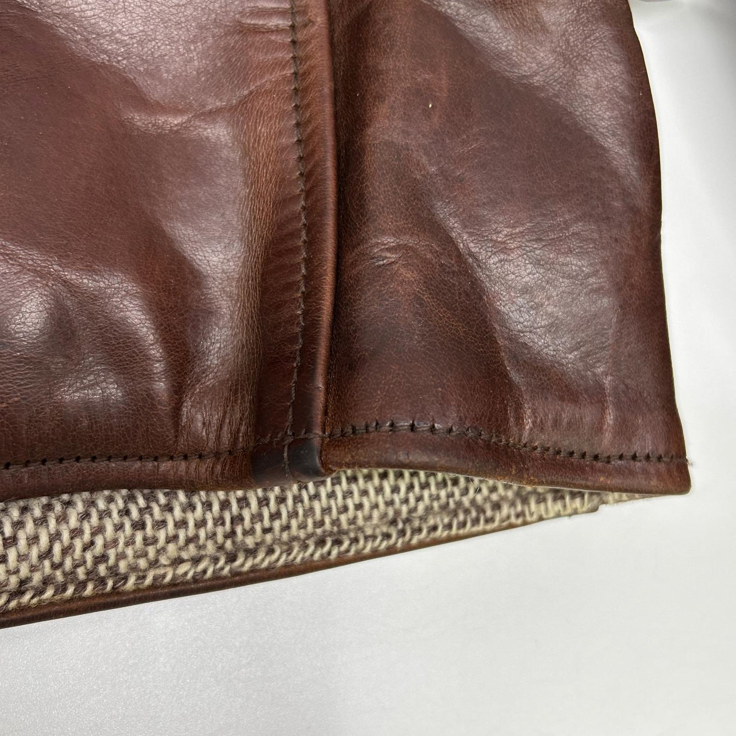 AERO LEATHER エアロレザー ブラウン ホースハイド ハイウェイマン レザージャケット ジャケット
