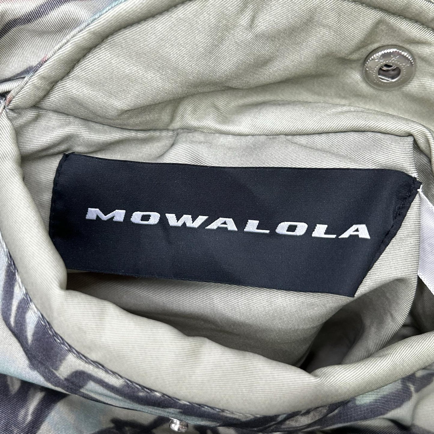 MOWALOLA モワローラ カーキ 25AW 落書き爆弾魔 グラフィティ MA-1 ボンバージャケット ジャケット