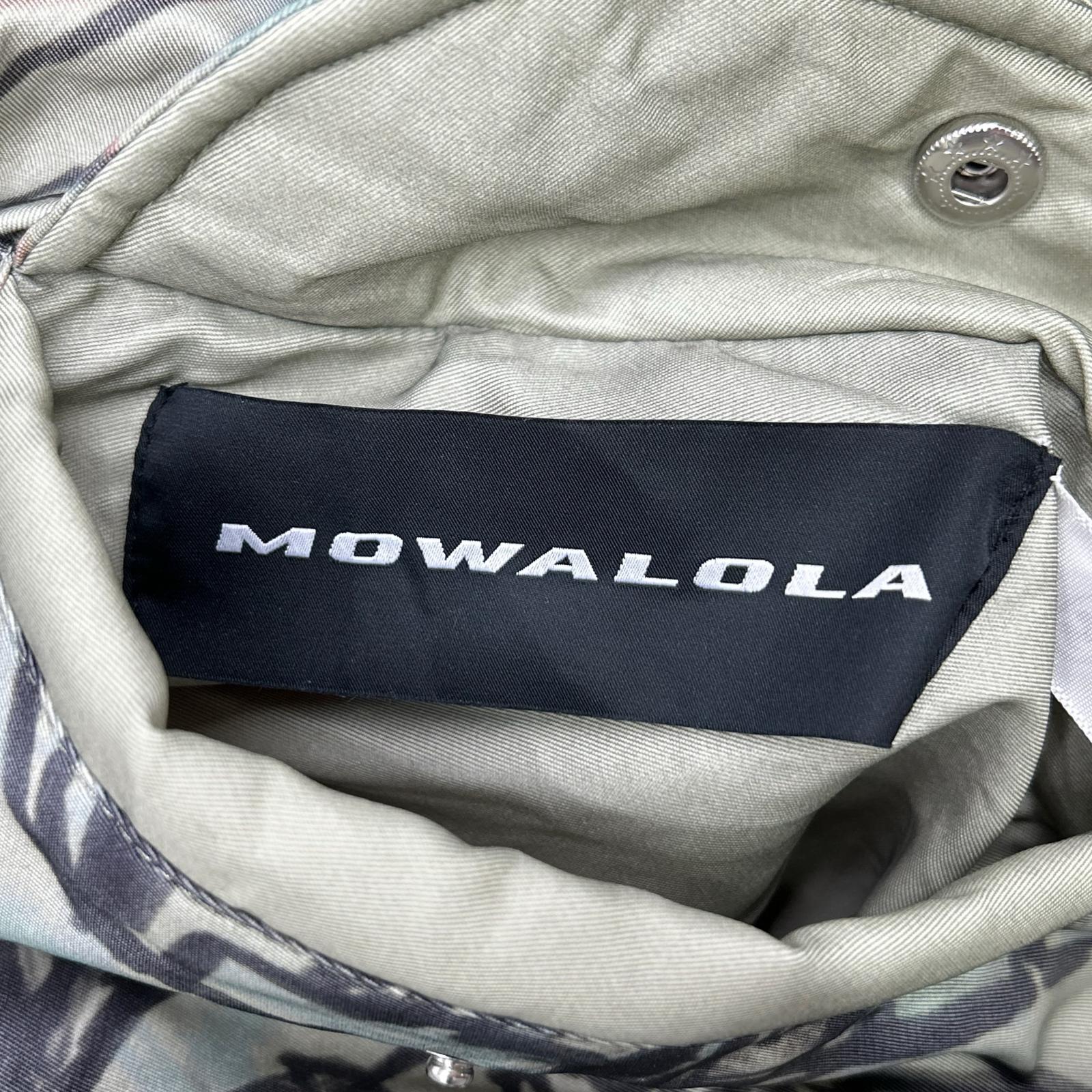 MOWALOLA モワローラ カーキ 25AW 落書き爆弾魔 グラフィティ MA-1 ボンバージャケット ジャケット