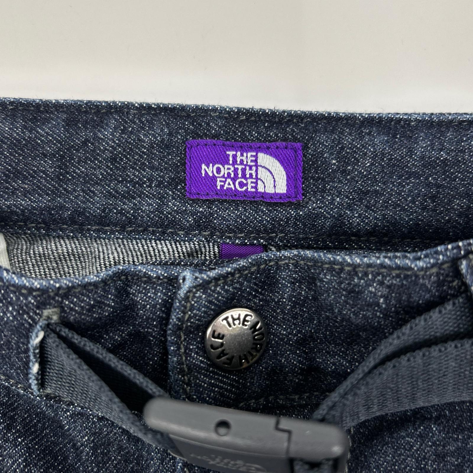 THE NORTH FACE PURPLE LABEL ザ ノースフェイス パープルレーベル インディゴ N25FC068 デニム ワイド テーパード フィールド パンツ ボトムス
