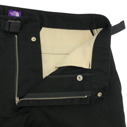 THE NORTH FACE PURPLE LABEL ザ ノースフェイス パープルレーベル ブラック N24FC076 チノ ワイド テーパード フィールド パンツ ボトムス