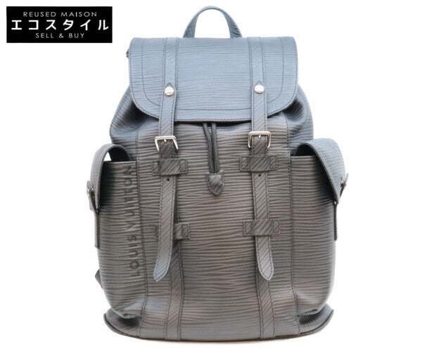 LOUIS VUITTON ルイヴィトン ブラック M24326 クリストファー MM エピXL バックパック バッグ リュック バックパック