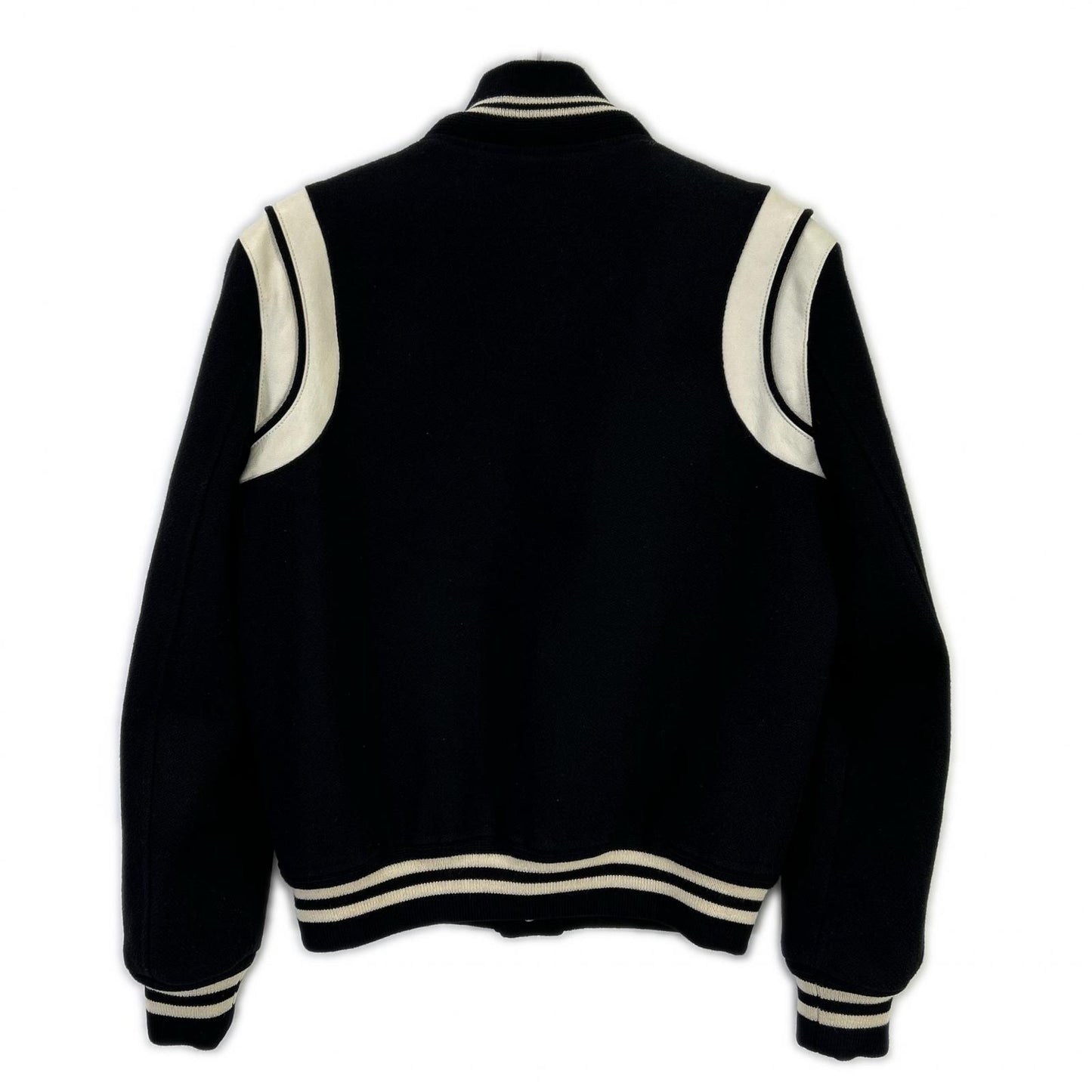 SAINT LAURENT PARIS サンローランパリ 国内正規 354718 レザートリム テディジャケット ジャケット