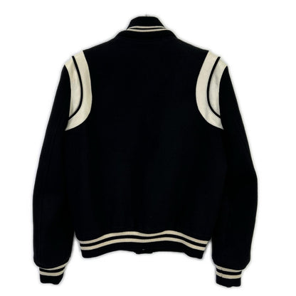 SAINT LAURENT PARIS サンローランパリ 国内正規 354718 レザートリム テディジャケット ジャケット
