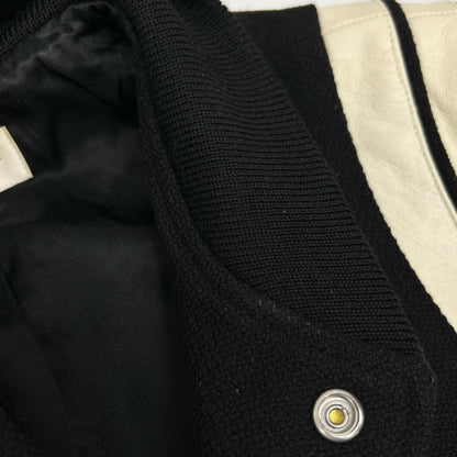 SAINT LAURENT PARIS サンローランパリ 国内正規 354718 レザートリム テディジャケット ジャケット