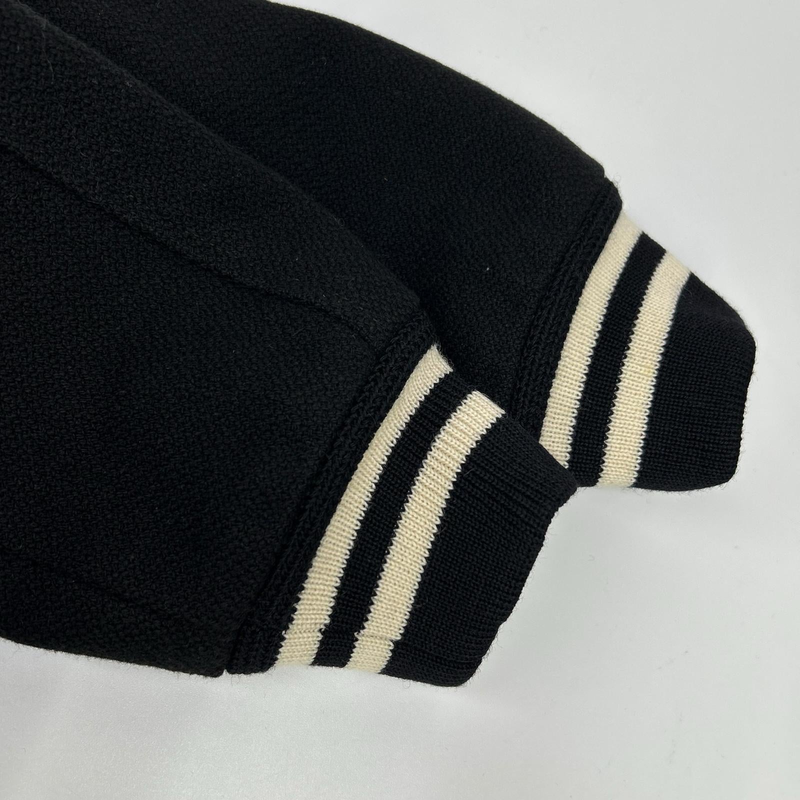 SAINT LAURENT PARIS サンローランパリ 国内正規 354718 レザートリム テディジャケット ジャケット