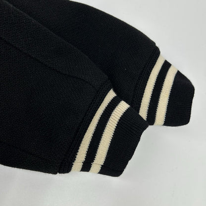 SAINT LAURENT PARIS サンローランパリ 国内正規 354718 レザートリム テディジャケット ジャケット