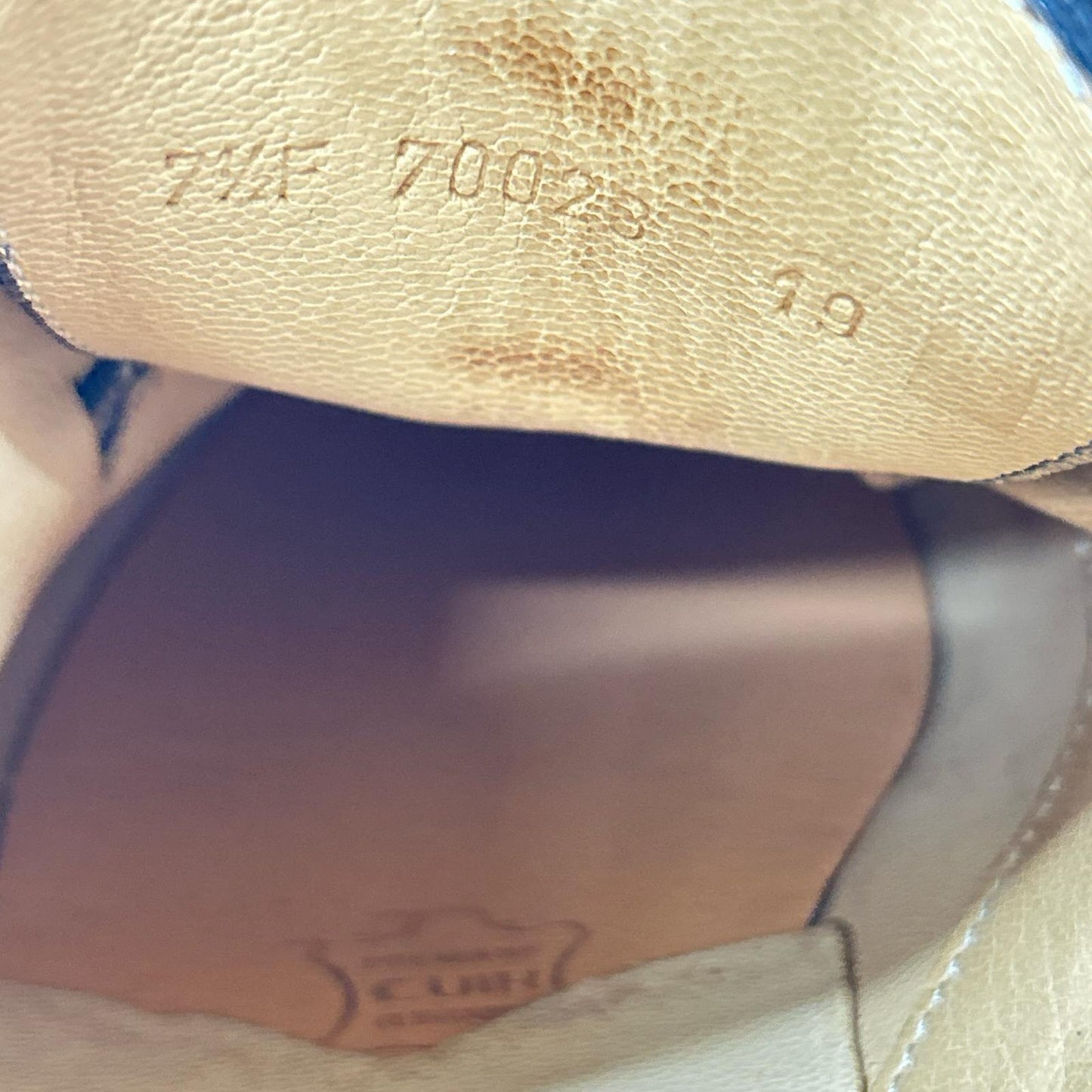 Paraboot パラブーツ ｘEDIFICE【新品同様】152121 CHAMBORD/TEX リスレザー Uチップシューズ シューズ