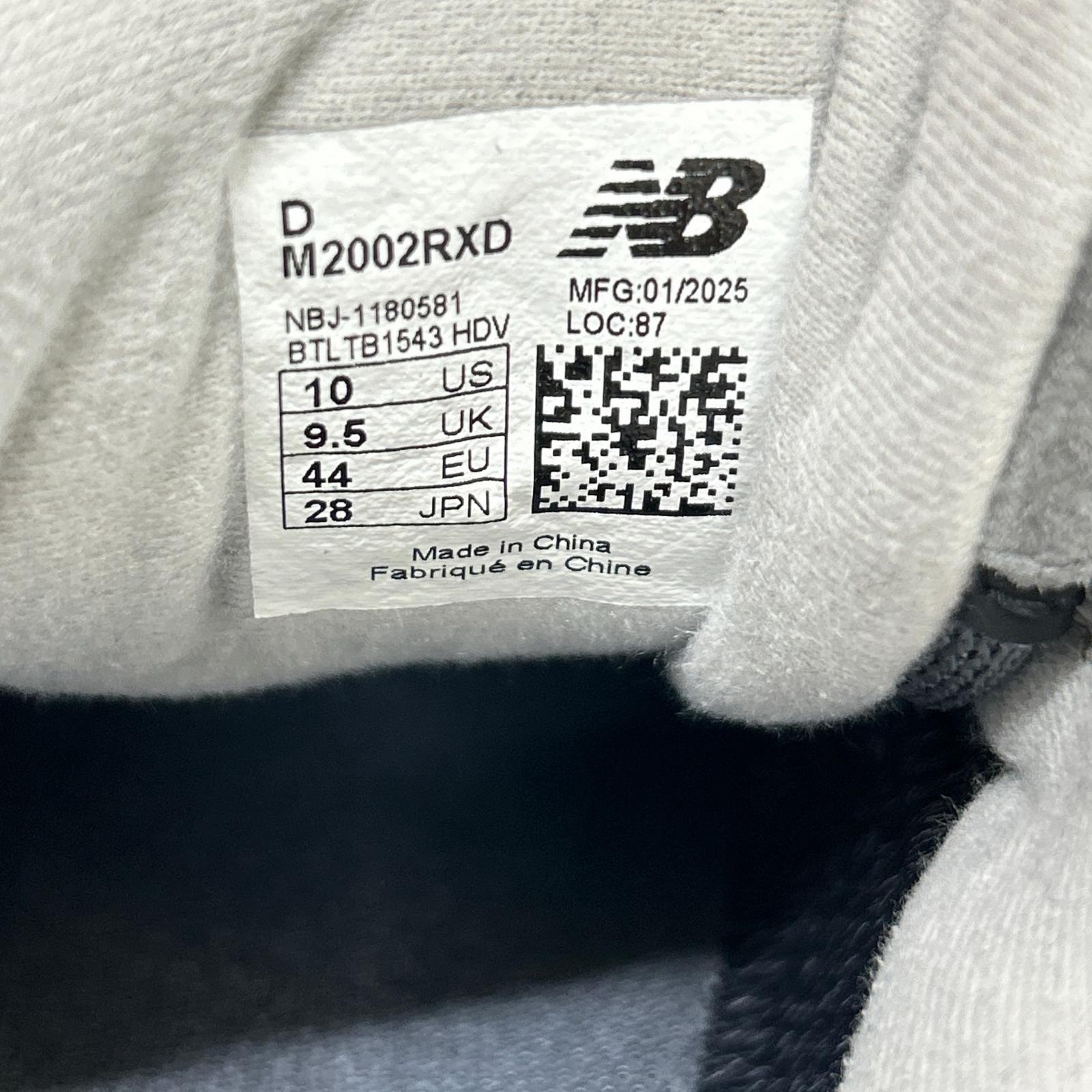 NEW BALANCE ニューバランス 【美品】M2002RXD Made in USA GORE-TEX搭載 ローカットスニーカー シューズ