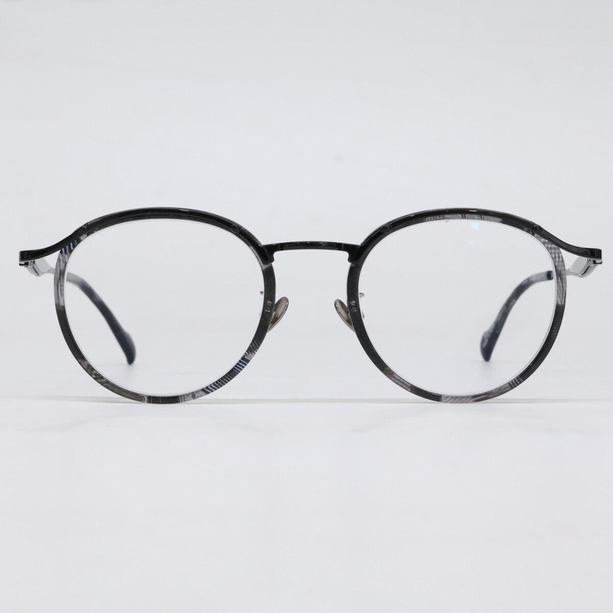 yohjiyamamoto ヨウジヤマモト 【美品】19-0062-2 度入りレンズ ボストンシェイプ アイウェア 眼鏡