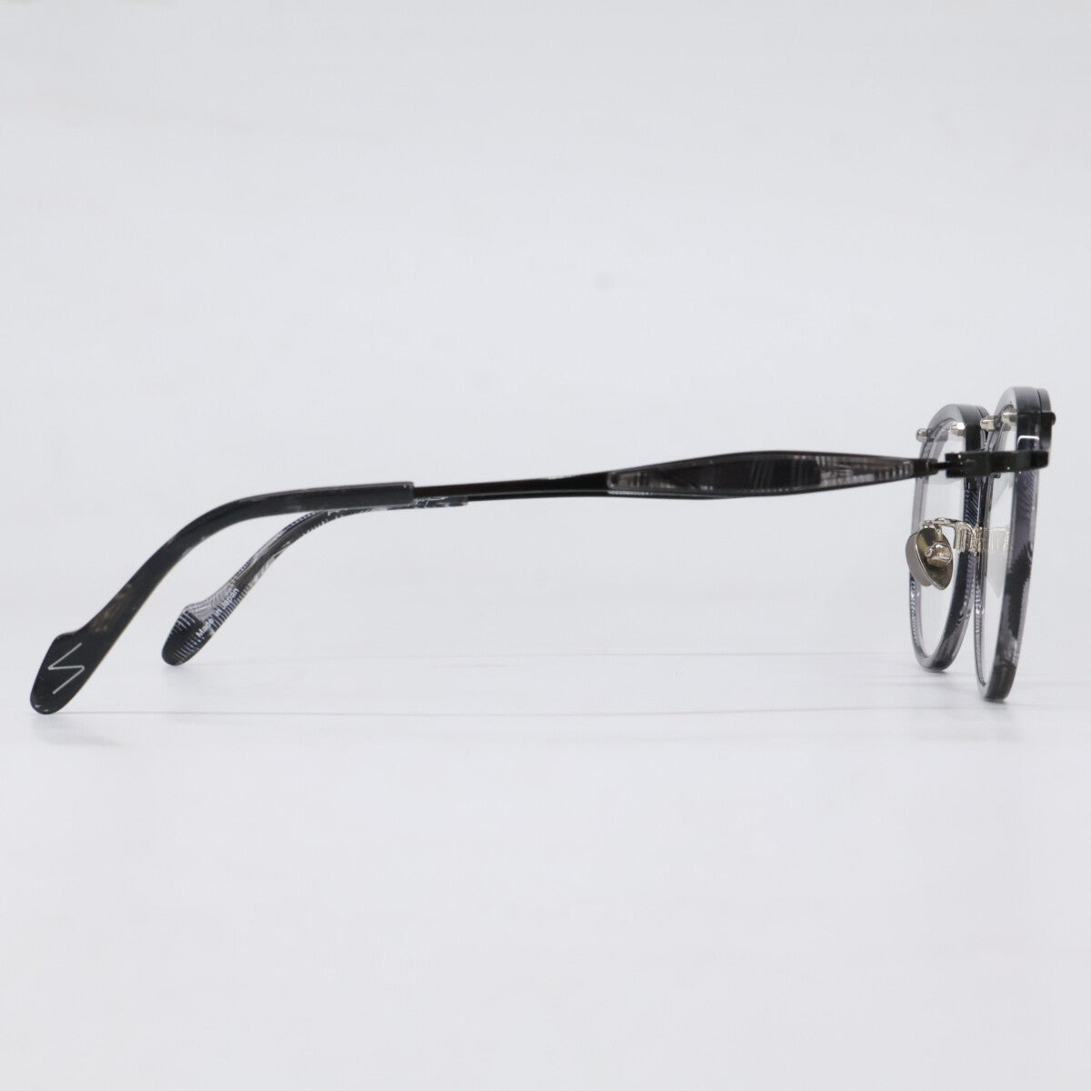 yohjiyamamoto ヨウジヤマモト 【美品】19-0062-2 度入りレンズ ボストンシェイプ アイウェア 眼鏡