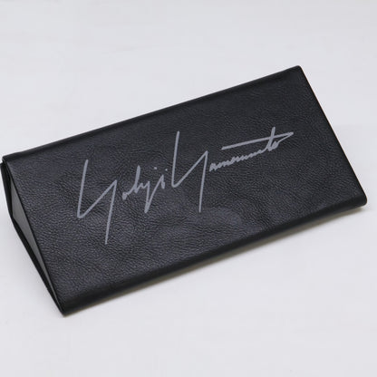 yohjiyamamoto ヨウジヤマモト 【美品】19-0062-2 度入りレンズ ボストンシェイプ アイウェア 眼鏡