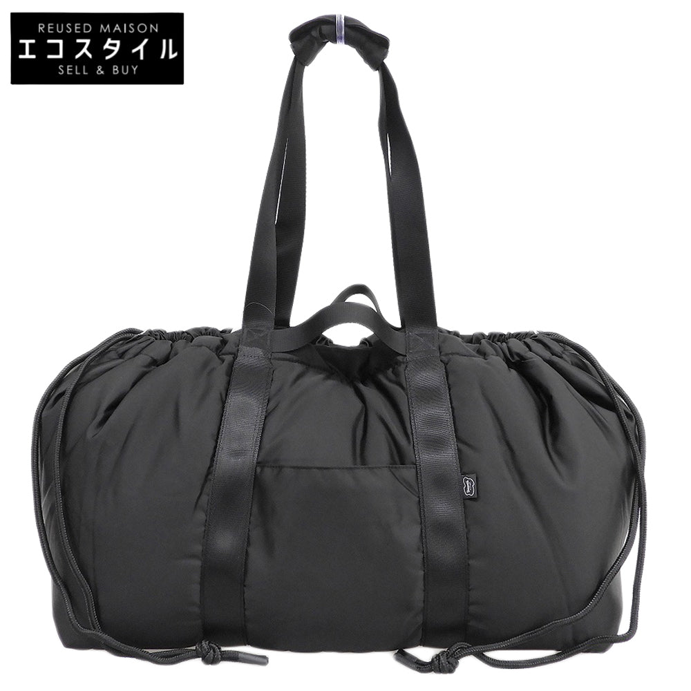 yosemite ヨセミテ 美品 DRAWSTRING TOTE L ナイロン トートバッグ メンズ 黒 ブラック トートバッグ